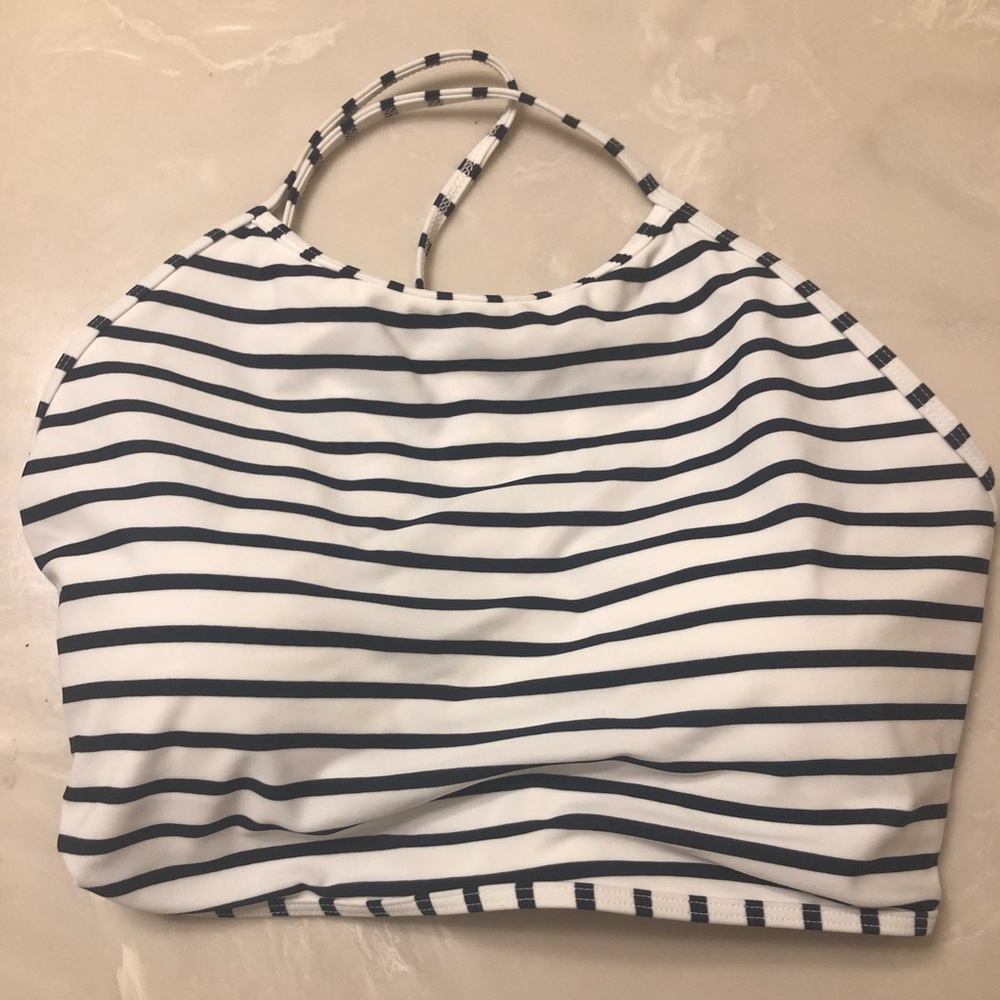 NWT Aerie High Neck Bikini Top
